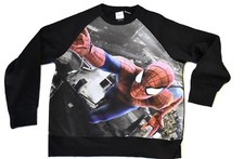 Marvel Youth Boys Spiderman Sweatshirt New Size M