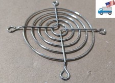 80mm / 8cm Silver Round Computer PC Case Fan Protective Grill / Guard