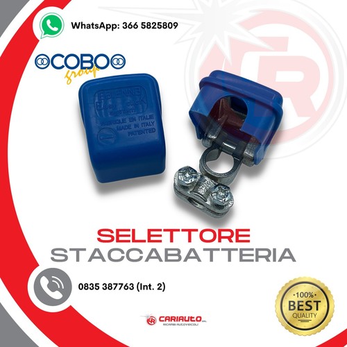 Morsetto Staccabatteria NEGATIVO Antifurto Semplice E Veloce Made In Italy - Foto 8