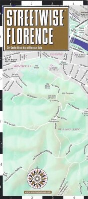 Map of Florence, Italy by Streetwise - 2020 edition