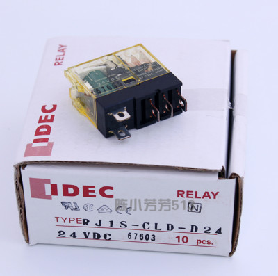Relay Button 1box 10PCS/1Box IDEC Relays RJ1S-CLD-D24 RJ1SCLDD24 24VDC In Box Brand | eBay