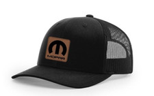 Mopar Custom Laser Patch Richardson 112 Snap Back Trucker Hat NEW