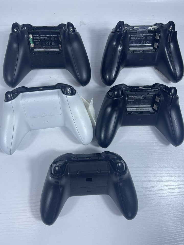 Lot of 5 Xbox One Controllers for Parts or Repair 123 889842159349 eBay