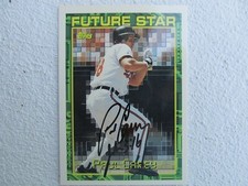 Orioles Paul Carey Signed Autographed 1994 Topps Future Star Mint