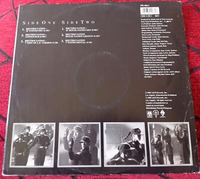 JANET JACKSON ** Rhythm Nation ** ORIGINAL 1989 GERMANY 6-TRACK 12