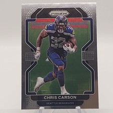 2021 Panini Prizm #46 Chris Carson Seattle Seahawks
