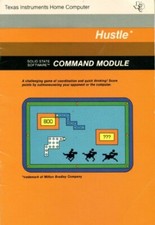 HUSTLE A TI-99/4A TEXAS INSTRUMENTS ARCADE GAME CARTRIDGE  SCANNED MANUAL