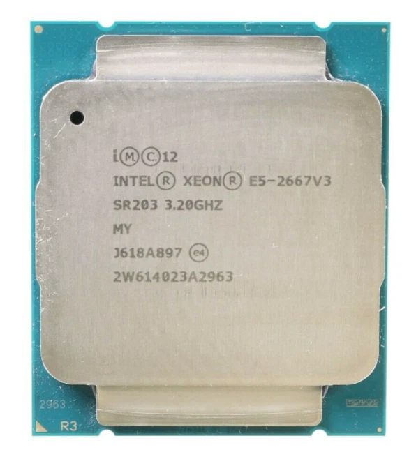 Intel Xeon E5-2667 v3 SR203 3.2 - 3.6GHz, 20MB, 8 Core, FCLGA2011-3, 135W CPU - Image 3 of 4