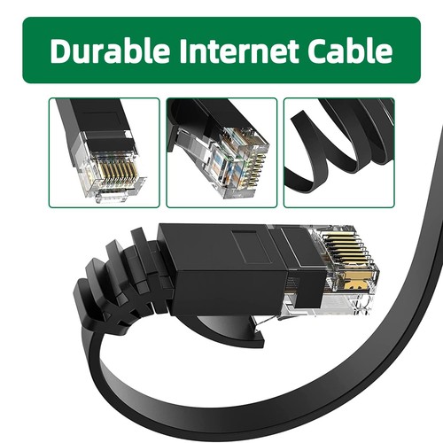3.28ft CAT6 Ethernet cable High-speed 1Gbps RJ45 Internet LAN cable outdoor - Picture 18 of 25