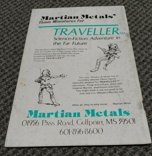 Journal of the Travellers' Aid Society #6 - Traveller RPG - GDW - Picture 2 of 3