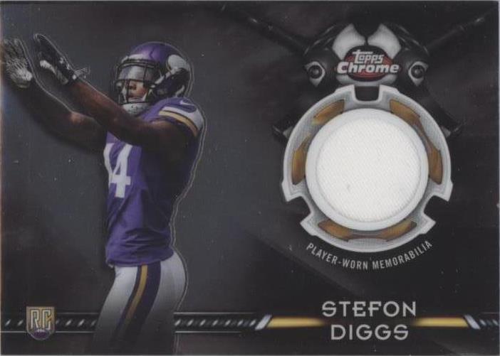 2015 Topps Chrome Stefon Diggs #TCRR-SD - 1 of 2