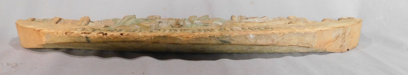 Antique Wood Carving 18th century Italian Renaissance Cyrus Kills Griffin paint