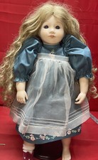 Dolls By Pauline Limited Edition 17  Blonde Hair Blue Eyes Blue Dress
