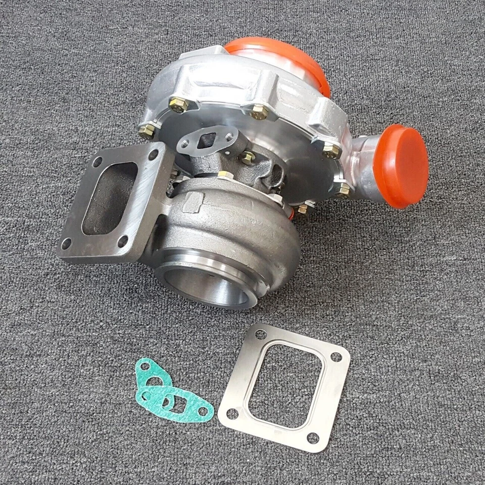 PARA LS1 LS2 LSX V8 T4 turbina .81 A/R Comp .80 A/R refrigerada por aceite 900+HP Vband Turbo Foto 2 de 4