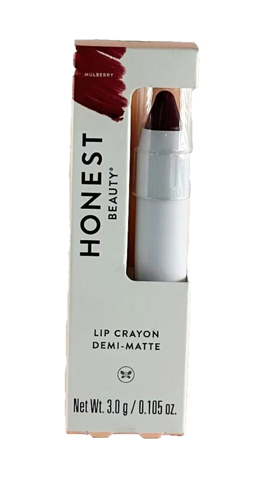 Honest Beauty Lip Crayon Lip Stick Demi Matte Mulberry 3g - Image 4 of 4