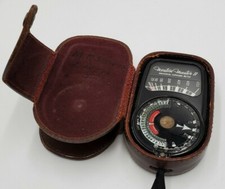 Weston Master II Model 735 Universal Exposure Light Meter in Leather Case