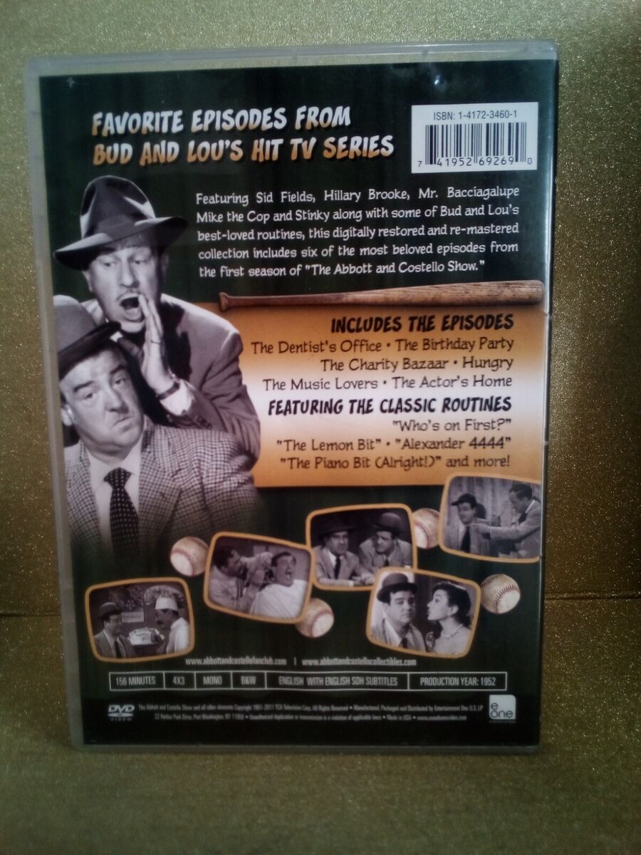 (未使用･未開封品)Abbott &amp; Costello Show: Whos on First [DVD] The Abbott & Costello Show, Feat. Who's On First DVD