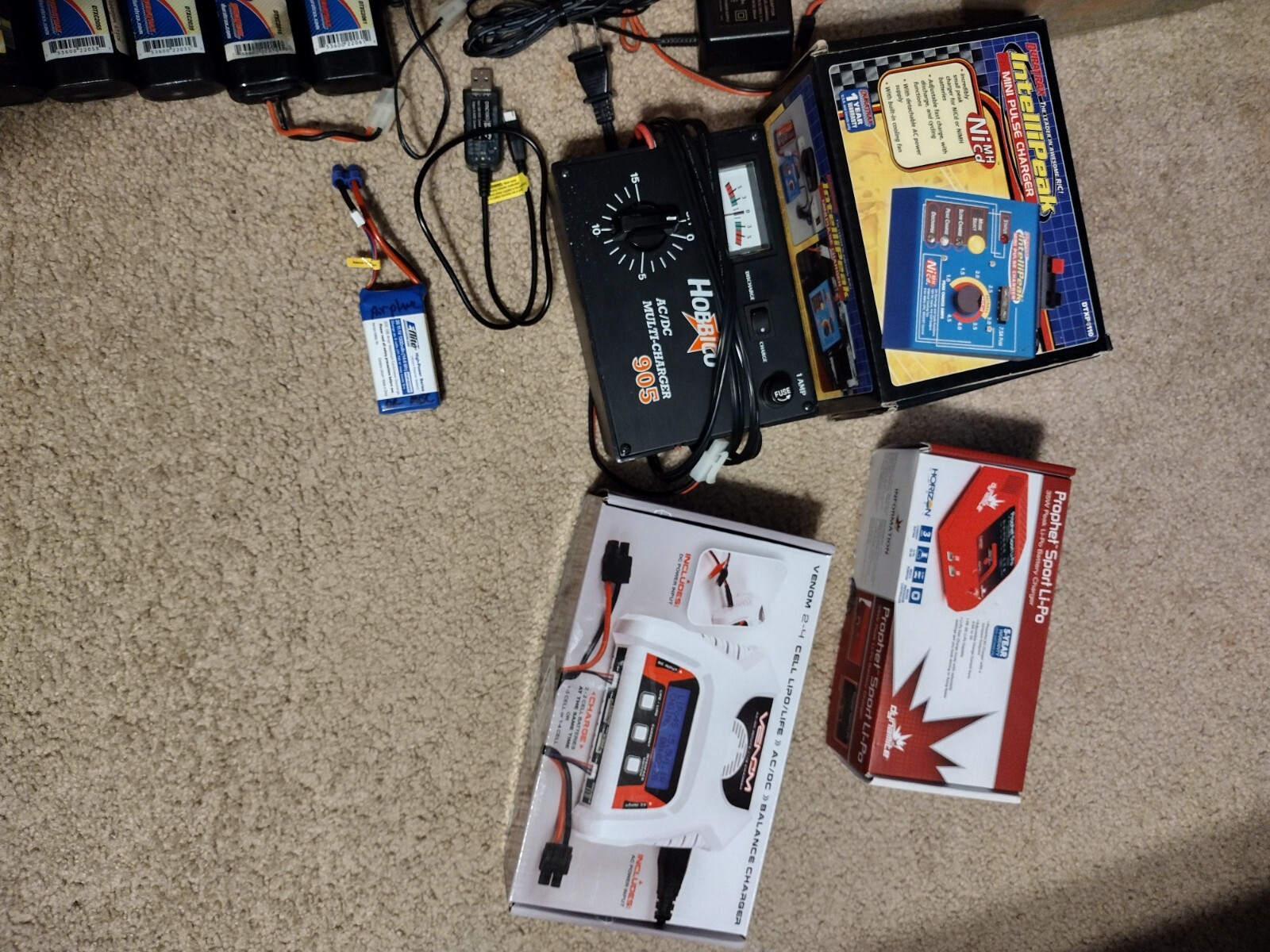 Batteries And Chargers Misc Lot