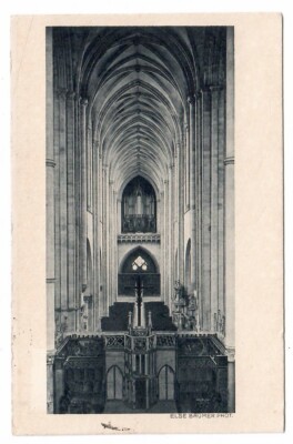4661  -  AK * Magdeburg Dom Mittelschiff * Else Baumer phot.