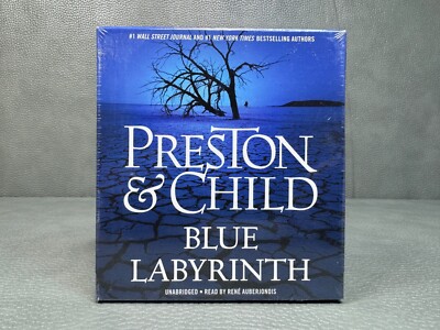 New and Factory Sealed.........Preston & Child ''Blue Labyrinth'' Audiobook on CDs