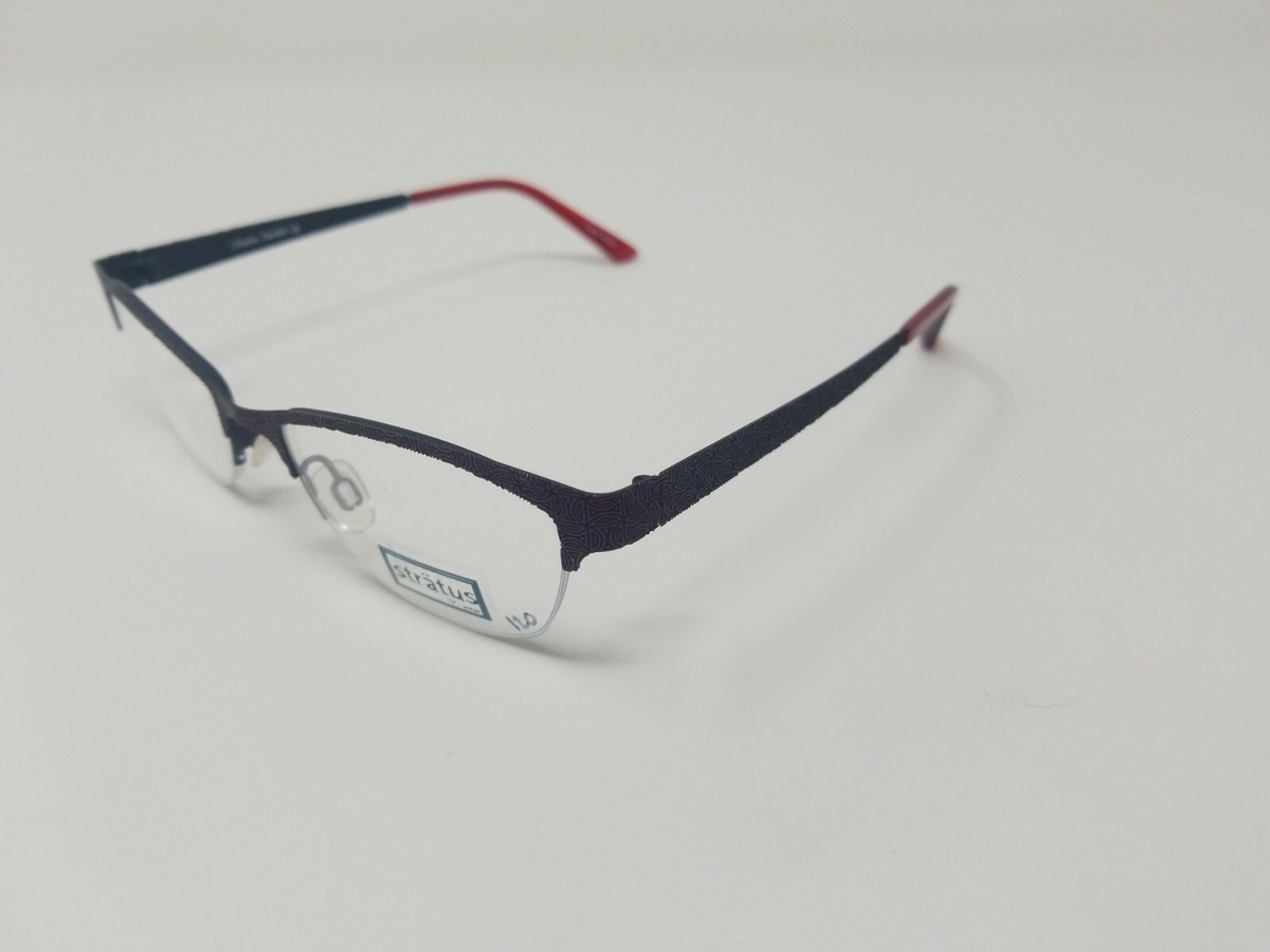 Stratus Eyeglasses Frame M3182 39 50-18-135 Purple/Red HM76  display picture 1