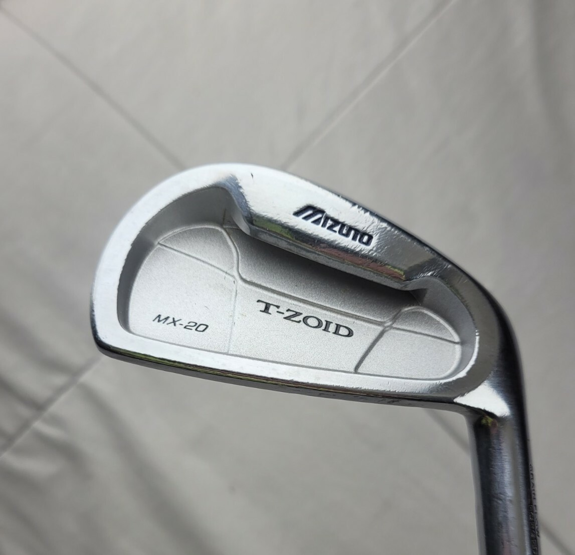 Mizuno T-Zoid MX-20 Forged 4 Iron Stiff Steel Shaft Black Grip Mizuno T-Zoid MX-20 Forged 4 Iron Stiff Steel Shaft Black Grip