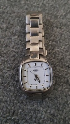 BOCCIA Womens TITANIUM Watch - NOT WORKING..For Parts or Repair 