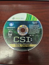 CSI: Fatal Conspiracy Xbox 360, 2010 NO TRACKING - DISC ONLY 4790