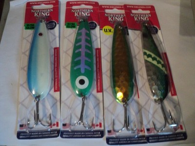 4 - NORTHERN KING MAGNUM SPOONS (MIXED COLORS) NIP LOT AA
