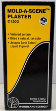 Woodland Scenics C1202 Mold-A-Scene Plaster 2lb Textured Terrain Model Scenery