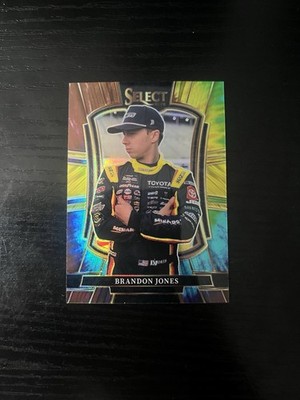 Brandon Jones 2026 Panini Select Trackside Tie-Dye Prizm 15/25 #232 Menards
