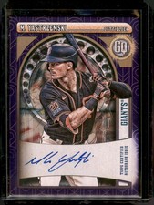 2021 Topps Gypsy Queen #GQA-MY Mike Yastrzemski Autographs Indigo #/150