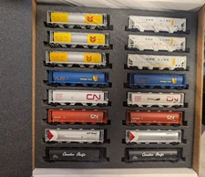 United Scale Models HO North American Unit Grain Trains Set