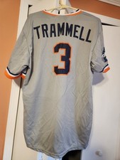 Detroit Tigers Alan Trammell #3 Retirement Night Jersey Adult Size 2 XL
