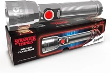 Stranger Things Squawk Retro LED Flashlight, Water Resistant and Drop Tested Cam