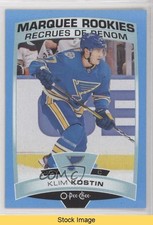 2019-20 Upper Deck O-Pee-Chee Update Marquee Rookies Blue Klim Kostin READ 0qr0