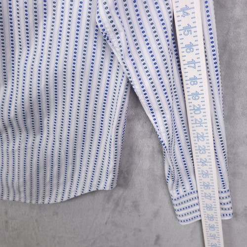 Robert Graham Senegal Button Up Hemd Herren Größe XLT Langarm Geometrisch Gepunktet - Bild 4 von 12