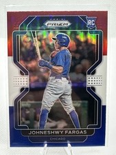 Johneshwy Fargas 2022 Panini Prizm - Tier II Red White & Blue Prizm #144 (RC)