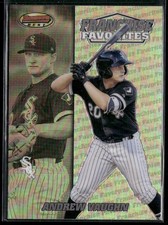 2020 Bowman's Best #FFA-AV Andrew Vaughn 2000 Franchise Favorites
