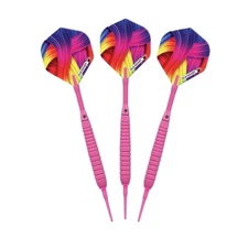 Elkadart Set of 3 Neon Pink Soft Tip Darts 18 Grams