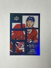 2024-25 Upper Deck Series 2 UD Portraits Logan Mailloux #P45 Montreal Canadians