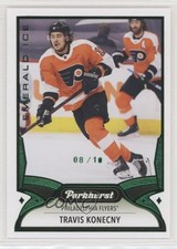 2021-22 Upper Deck Parkhurst Emerald Ice 8/10 Travis Konecny #11 0qw6