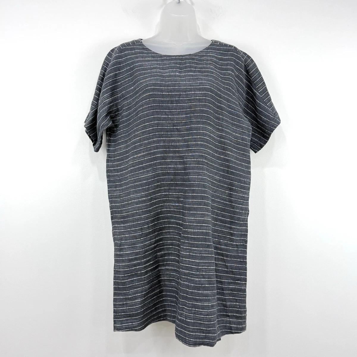 Eileen Fisher Linen Shift Striped Dresses for Women for sale | eBay
