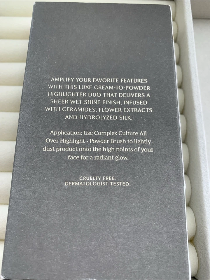 COMPLEX CULTURE Good Lighting Highlighter Duo in Lucid + Afterglow NIB - Image 3 of 4