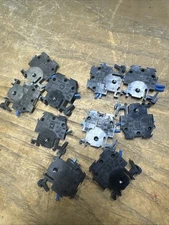 (SET OF 12) Square D IEC 947-7-1 Terminal Block 30A 600V 22-10 AWG, Black