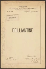 Reliance Manufacturing Company Brilliantine brand Furniture Wood Polish