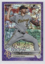 2022 Topps Chrome Purple Speckle Refractor 200/299 Zach Thompson #30 11pj