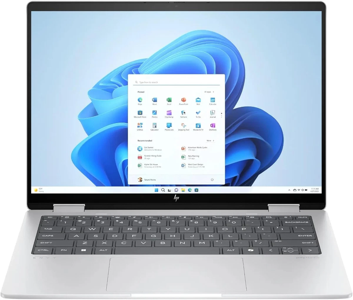 HP ENVY x360 16 GB RAM PC Laptops & Netbooks 1 TB SSD Capacity for