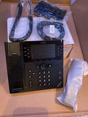 Open Box Polycom VVX 450 IP Gigabit Phone 2201-48840-021 VVX450 POE OBI VERSION