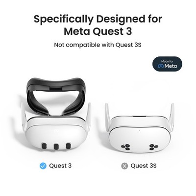 KIWI design F3 Silicone Facial Interface Compatible with Meta
